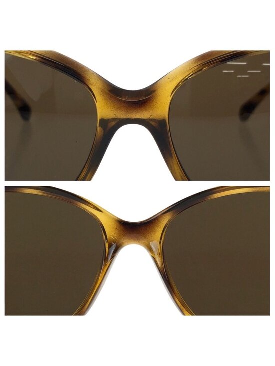 Chanel CC Logo Brown Gold Acetate Metal Sunglasses Eyewear main image 8